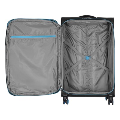 Набір валіз 2E, Trek, (L+M+S), TSA, 4 колеса, + 3 рюкзаки Cabin (2E-BPET-CABIN-BK), поліестр, чорний (2E-SPE-TREK-SET6-BK)