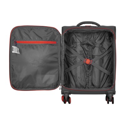 Набір валіз 2E, Trek, (L+M+S), TSA, 4 колеса, + 3 рюкзаки Cabin (2E-BPET-CABIN-GR), поліестр, сірий (2E-SPE-TREK-SET6-GR)