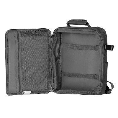 Набір валіз 2E, Trek, (L+M+S), TSA, 4 колеса, + 3 рюкзаки Cabin (2E-BPET-CABIN-GR), поліестр, сірий (2E-SPE-TREK-SET6-GR)