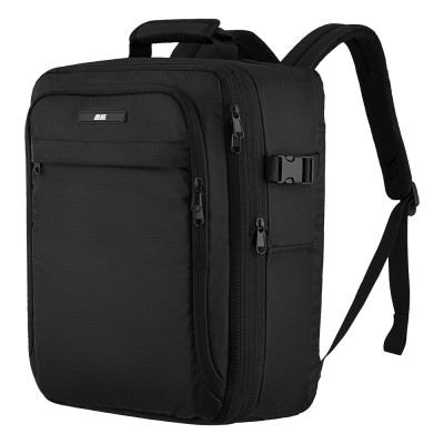 Набір валіз 2E, Trek, (M+S), TSA, 4 колеса, + 2 рюкзаки Cabin (2E-BPET-CABIN-BK), поліестр, чорний (2E-SPE-TREK-SET4-BK)