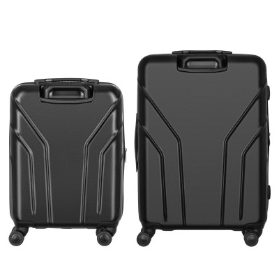 Набір валіз Wenger Amplix Hardside, полікарбонат, (S+M), TSA, 4 колеса, EXP, чорний (653332)