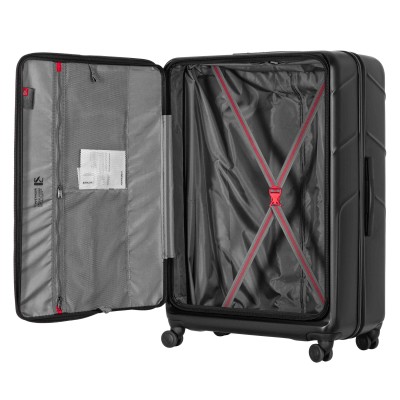 Набір валіз Wenger Amplix Hardside, полікарбонат, (S+M+L), TSA, 4 колеса, EXP, чорний (653335)