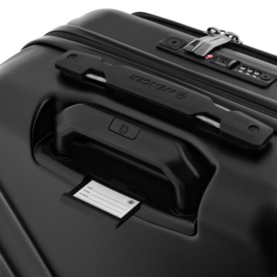 Набір валіз Wenger Amplix Hardside, полікарбонат, (S+M+L), TSA, 4 колеса, EXP, чорний (653335)