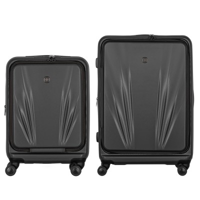 Набір валіз Wenger Skyon Hardside, полікарбонат, (S+L), TSA, 4 колеса, розширення, сірий (653570)