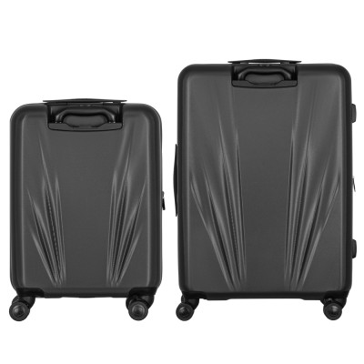 Набір валіз Wenger Skyon Hardside, полікарбонат, (S+L), TSA, 4 колеса, розширення, сірий (653570)