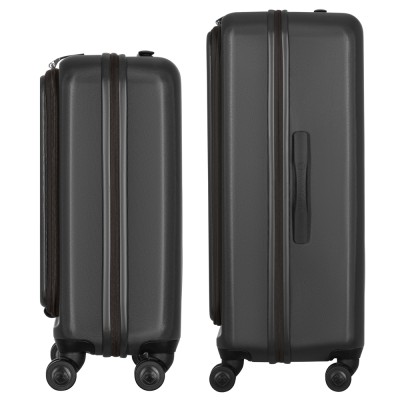 Набір валіз Wenger Skyon Hardside, полікарбонат, (S+L), TSA, 4 колеса, розширення, сірий (653570)