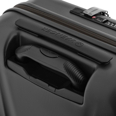 Набір валіз Wenger Skyon Hardside, полікарбонат, (S+L), TSA, 4 колеса, розширення, сірий (653570)