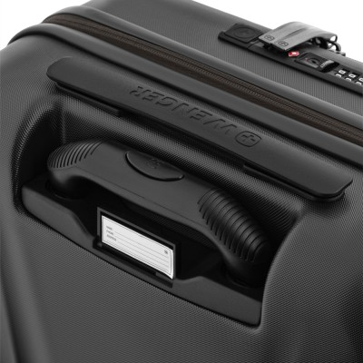 Набір валіз Wenger Skyon Hardside, полікарбонат, (S+L), TSA, 4 колеса, розширення, сірий (653570)