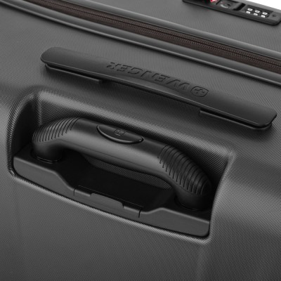 Набір валіз Wenger Skyon Hardside, полікарбонат, (S+L), TSA, 4 колеса, розширення, сірий (653570)