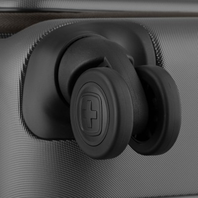 Набір валіз Wenger Skyon Hardside, полікарбонат, (S+L), TSA, 4 колеса, розширення, сірий (653570)