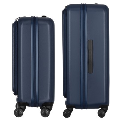 Набір валіз Wenger Skyon Hardside, полікарбонат, (S+L), TSA, 4 колеса, розширення, темно-синій (653571)