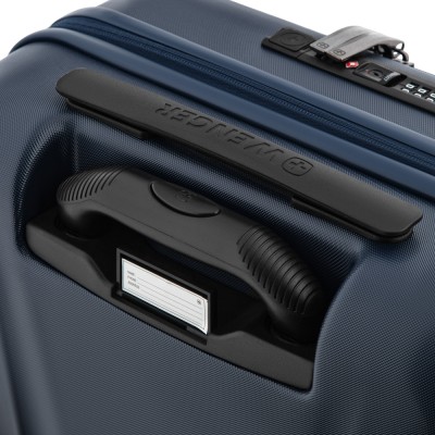 Набір валіз Wenger Skyon Hardside, полікарбонат, (S+L), TSA, 4 колеса, розширення, темно-синій (653571)