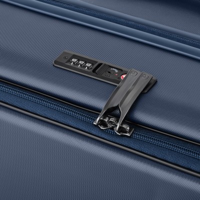 Набір валіз Wenger Skyon Hardside, полікарбонат, (S+L), TSA, 4 колеса, розширення, темно-синій (653571)