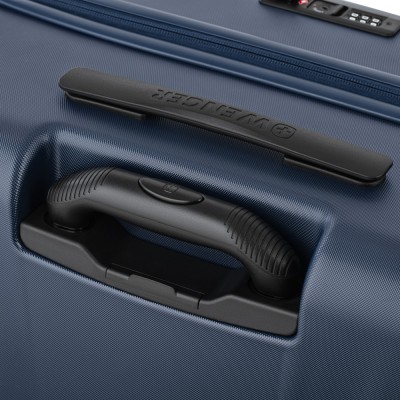 Набір валіз Wenger Skyon Hardside, полікарбонат, (S+L), TSA, 4 колеса, розширення, темно-синій (653571)