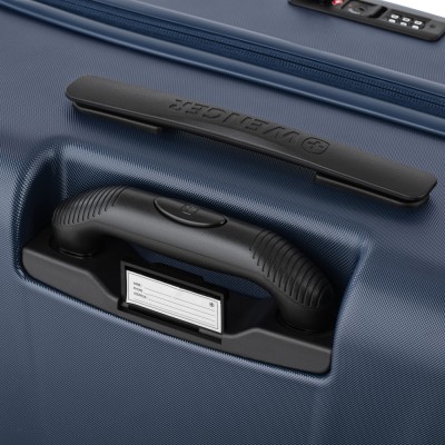 Набір валіз Wenger Skyon Hardside, полікарбонат, (S+L), TSA, 4 колеса, розширення, темно-синій (653571)