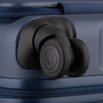 Набір валіз Wenger Skyon Hardside, полікарбонат, (S+L), TSA, 4 колеса, розширення, темно-синій (653571)