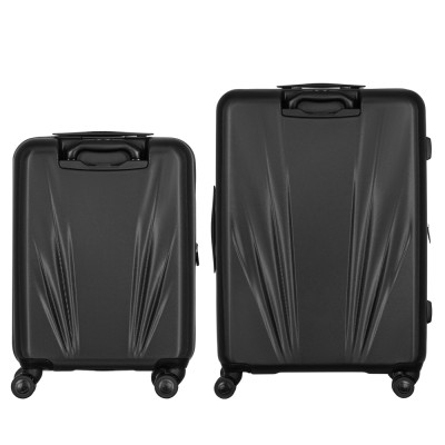 Набір валіз Wenger Skyon Hardside, полікарбонат, (S+L), TSA, 4 колеса, розширення, чорний (653569)