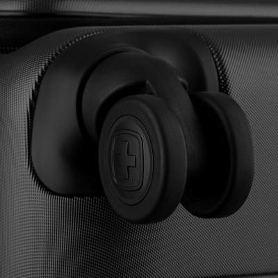 Набір валіз Wenger Skyon Hardside, полікарбонат, (S+L), TSA, 4 колеса, розширення, чорний (653569)