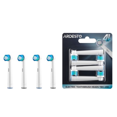 Насадка до електричних зубних щіток Ardesto, 4 шт. в комплекті (TBH-I4W)