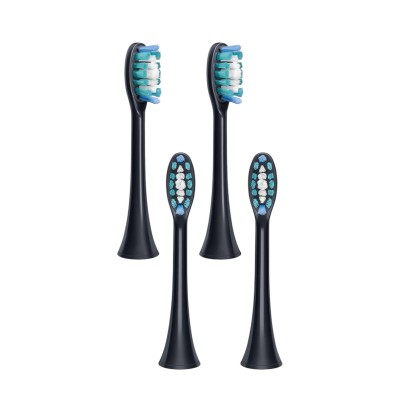 Насадки для зубних щіток Beurer SC 30/50 Premium Whiten, для відбілювання, 4 шт в комплекті, чорні (SC_30/50_PW_4)