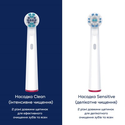 Насадки до зубних щіток Beurer TB 15/30/50 Clean, інтенсивне чищення, 4 шт в комплекті, білі (TB_15/30/50_C_4)