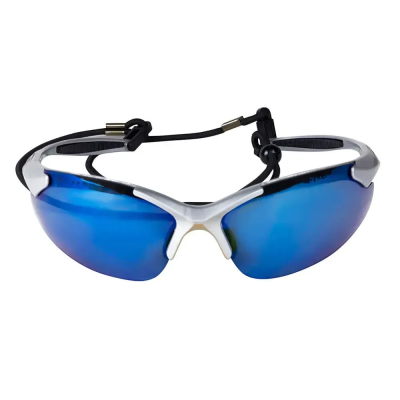 Окуляри захисні DeWalt Infinity блакитні дзеркальні полікарбонат (DPG90S-7D)