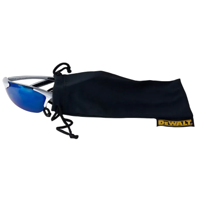 Окуляри захисні DeWalt Infinity блакитні дзеркальні полікарбонат (DPG90S-7D)