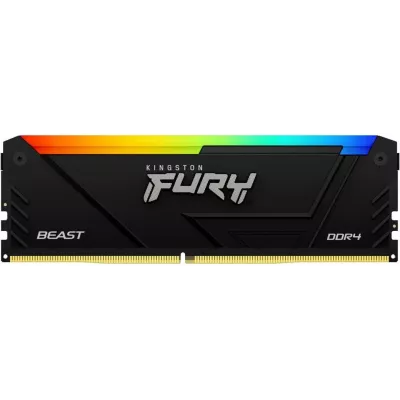 Пам'ять ПК Kingston DDR4 16GB KIT (8GBx2) 3200 FURY Beast RGB