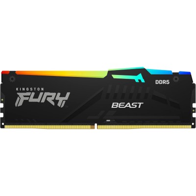 Пам'ять ПК Kingston DDR5 32GB 6000 FURY Beast RGB