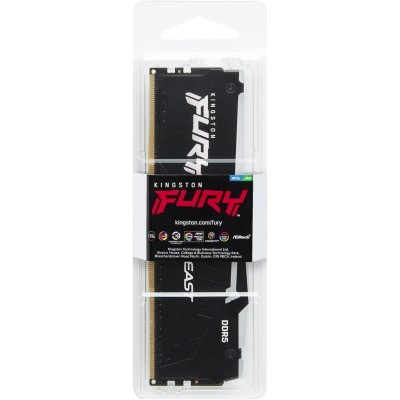Пам'ять ПК Kingston DDR5 32GB 6000 FURY Beast RGB