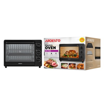 Піч електрична ARDESTO, 32л, 1525Вт, механіч., чорний (MO-T32B)