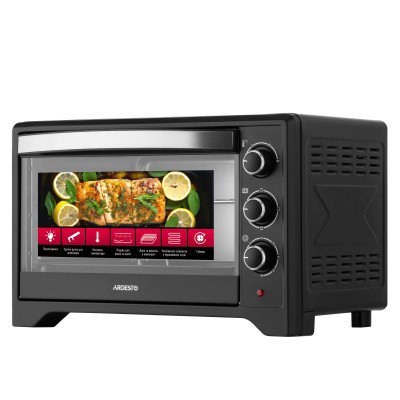 Піч електрична ARDESTO, 33л, 1615Вт, механіч., чорний (MO-T33B)