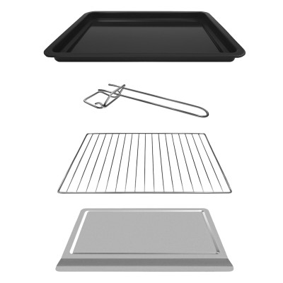 Піч електрична ARDESTO, 33л, 1627Вт, механіч., конвекція, сірий (MO-T33A)