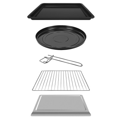 Піч електрична ARDESTO, 45л, 2015Вт, механіч., чорний (MO-T45B)