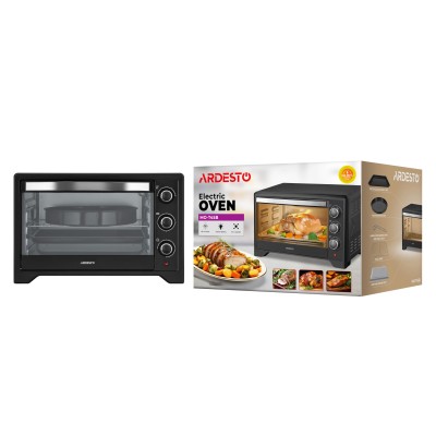 Піч електрична ARDESTO, 45л, 2015Вт, механіч., чорний (MO-T45B)