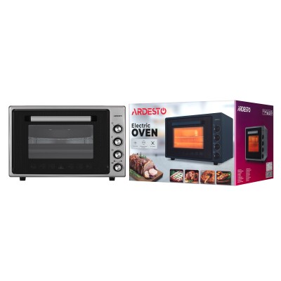 Піч електрична ARDESTO, 70л, 2000Вт, механіч., подвійне скло, сірий (MEO-S70I)
