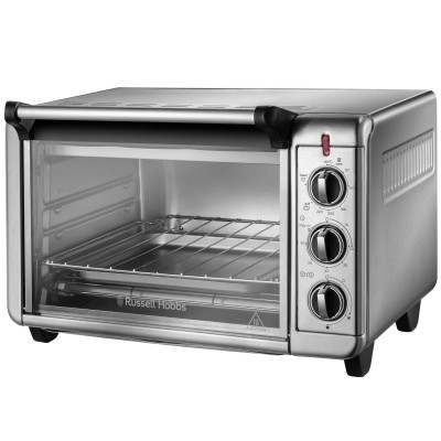 Піч електрична Russell Hobbs Air Fry Mini Oven, 12.6л, 1500Вт, механіч., гриль, конвенція, сіра (26680-56)