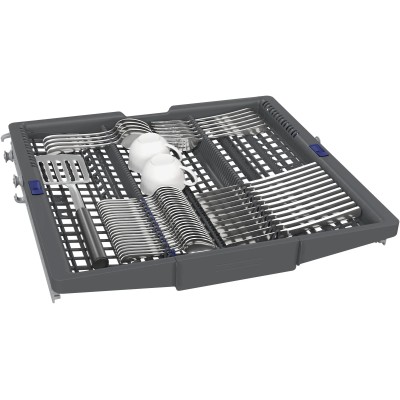 Посудомийна машина Siemens вбудована, 14компл., A, 60см, дисплей, Zeolit, drying assist, білий (SN87TX02CE)