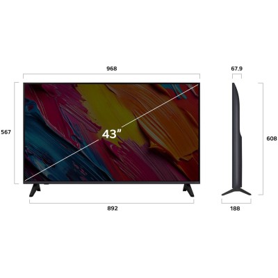 Телевізор LG 43QNED70A6A