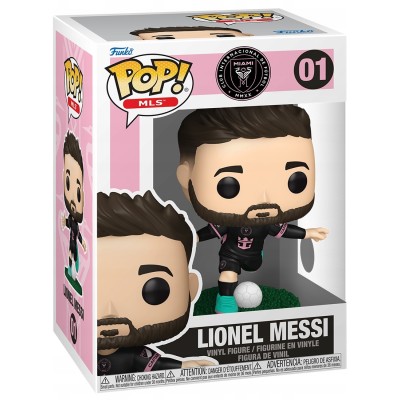 Фігурка Funko POP Football: Inter Miami - Lionel Messi (Away) (5908305249917)