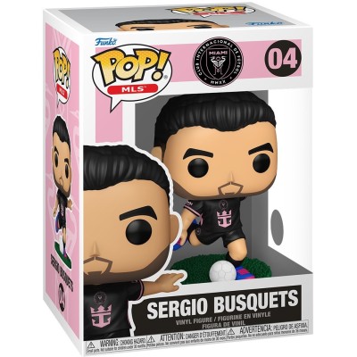 Фігурка Funko POP Football: Inter Miami - Sergio Busquets (Away) (5908305249900)