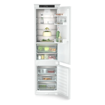 Холодильник Liebherr вбудований з нижн. мороз., 193.8x54.1х54.5, холод.відд.-202л, мороз.відд.-70л, 2дв., D, NF, диспл внутр., з