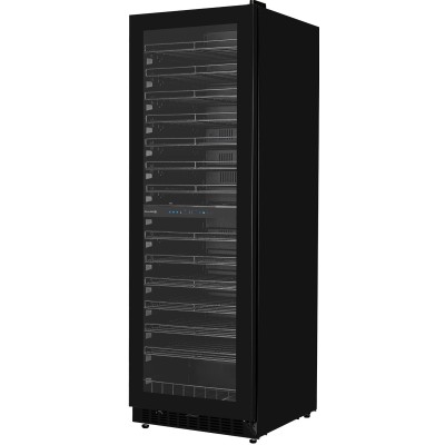 Холодильник Philco для вина,176x60x68, холод.відд.-418л, зон - 2, бут-131, диспл, підсвітка, чорний (PW131GDC)