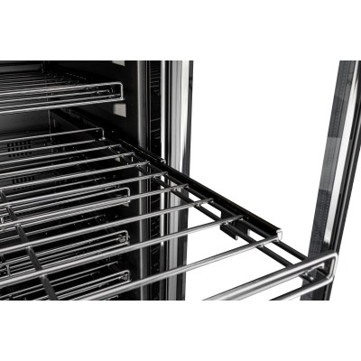 Холодильник Philco для вина,176x60x68, холод.відд.-418л, зон - 2, бут-131, диспл, підсвітка, чорний (PW131GDC)