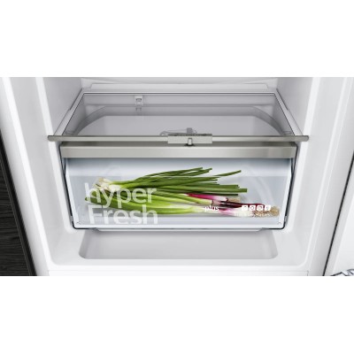 Холодильник Siemens вбудований з нижн. мороз., 177x55x55, xолод.відд.-212л, мороз.відд.-64л, 2дв., E, ST, білий (KI87SAFE0N)