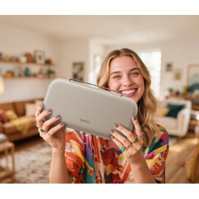 Чохол Belkin із акумулятором 10000мА·год для Nintendo Switch 2, Sand (ENA001HQSA-V2)