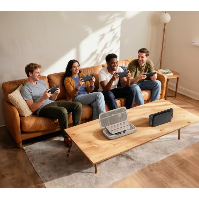 Чохол Belkin із акумулятором 10000мА·год для Nintendo Switch 2, Sand (ENA001HQSA-V2)