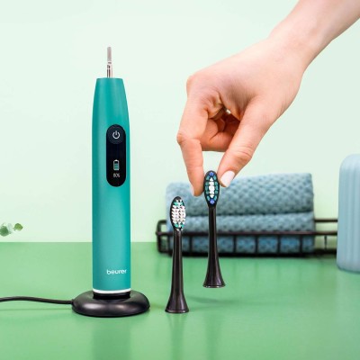 Щітка зубна електр. Beurer, Ocean Breeze GP, 80т. колив/хв, насадок-2, 5 режимів , бірюза (SC_50_OCEAN_BREEZE_GP)