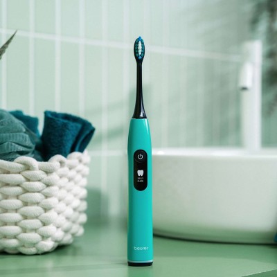 Щітка зубна електр. Beurer, Ocean Breeze GP, 80т. колив/хв, насадок-2, 5 режимів , бірюза (SC_50_OCEAN_BREEZE_GP)
