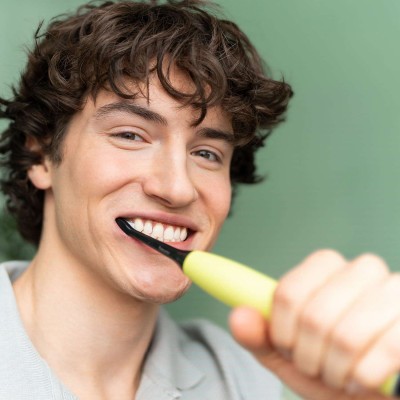 Щітка зубна електр. Beurer, Splashy Lemon GP, 80т. колив/хв, насадок-2, 5 режимів , лимонний (SC_50_SPLASHY_LEMON_GP)